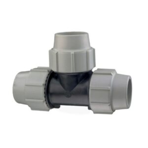 32mm MDPE Equal T Connector by Pump Stations Direct