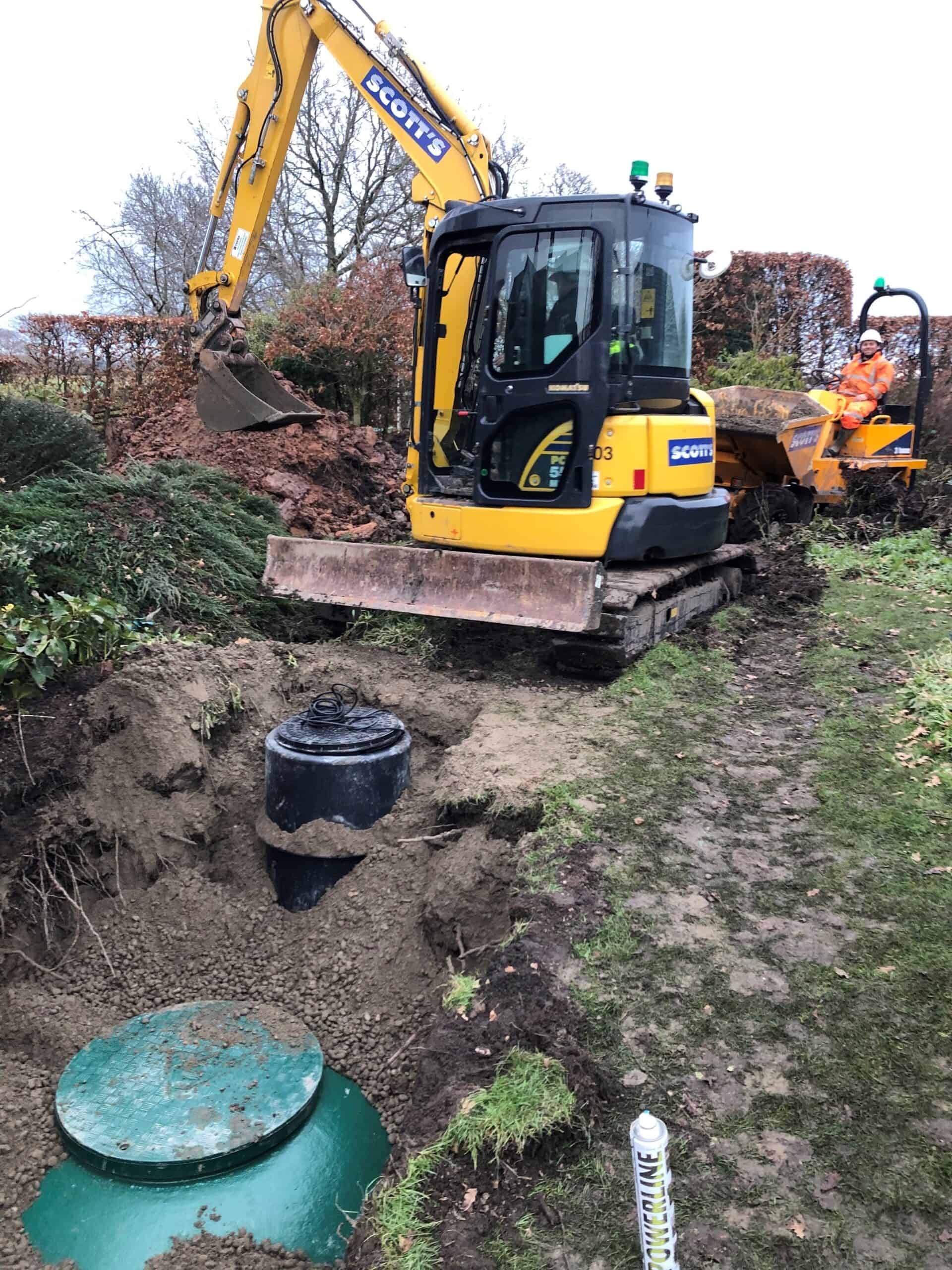 Installing water pumping stations